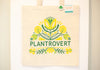 plantrovert funny tote bag for plant collector