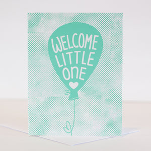 welcome new baby card for baby shower