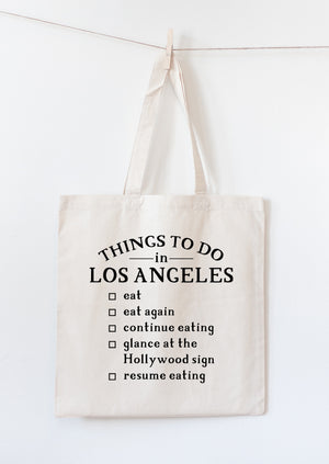 Los Angeles tote bag souvenir