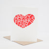 classic father's day card printed in the USA by exit343design