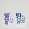 get well card, sympathy card cat lover card