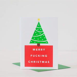 merry-f-ing-christmas-blank-christmas-holiday-card by exit343design