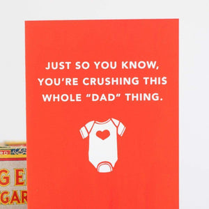 card for new dad or for Father's Day