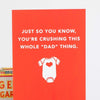 card for new dad or for Father's Day