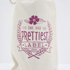 this one had the prettiest label wine gift bag by exit343design