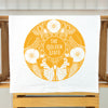 California State Kitchen Tea Towel - The Golden State Souvenir