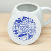 Rhode Island coaster set - Rhode Island icons souvenir coaster set