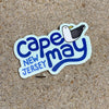 Cape May sticker, Cape May NJ vinyl sticker, cape may seagull sticker