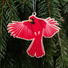 Bird Christmas Ornament | Northern Cardinal Holiday Decoration