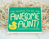Funny New Baby Congratulations Card, Baby Shower Card for Sister - Baby Shower Card for Brother
