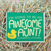 Funny New Baby Congratulations Card, Baby Shower Card for Sister - Baby Shower Card for Brother
