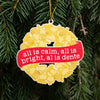 Pasta Tree Ornament- Pasta Christmas Wreath - Al Dente Ornament