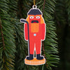 Philadelphia Christmas ornament, Gritty holiday ornament, Gritty tree ornament, wooden philadelphia christmas ornament, Gritty Christmas nutcracker