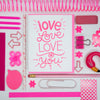 Love Love Love You Valentine's Card- I Love You Card for Friend, Spouse, or Parent