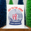 Philadelphia Snow Globe Christmas Card, Philly Love Statue Christmas Card