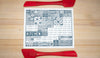 Kitchen Conversion Chart Art Print | Cooking & Baking Measurements Kitchen Wall Decor in Gray