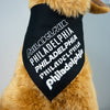 Philadelphia Dog Bandanna- Philly Sports Fan Bandanna for Dog, Doggo Duds