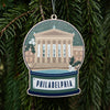 Philadelphia Museum of Art Christmas Ornament - Iconic Philly Souvenir Ornament