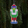 Philadelphia Christmas ornament, Phanatic holiday ornament, Phillie Phanatic tree ornament, wooden philadelphia christmas ornament, Phillies Christmas nutcracker