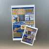 Classic Philadelphia Postcard Magnet for Fridge, Philly Souvenir Magnet
