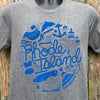 rhode island icons tshirt in grey
