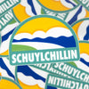 Schuylkill River Trail sticker, Philadelphia sticker, Schuylchillin funny philly sticker