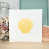 Scallop Shell Art Print for Beach House - Original Shell Art Print