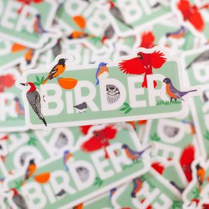 birdwatching sticker by exit343design