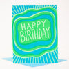 blue birthday card for kids