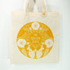 California tote bag, The Golden State souvenir featuring California state symbols, california gift idea