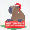 capybara christmas card by exit343design
