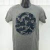Cats tshirt, cat lover tee shirt, cats graphic shirt, handprinted shirt with cats illustration by exit343design
