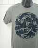 Cats tshirt, cat lover tee shirt, cats graphic shirt, handprinted shirt with cats illustration by exit343design