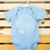 Chicago baby onesie, Chicago stuff baby bodysuit, Chicago souvenir