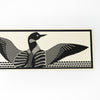 Common Loon Art Bookmark - Maine Loon Bookmark