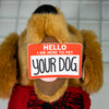 Hello I Am Here to Pet Your Dog sticker, Funny Sticker for Dog Lover, Dog-Themed Gift