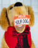 Hello I Am Here to Pet Your Dog sticker, Funny Sticker for Dog Lover, Dog-Themed Gift