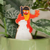 gritty decorative plant stake for houseplants by exit343design