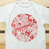 Indianapolis baby shower gift, Indianapolis baby bodysuit, Indianapolis baby tshirt
