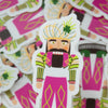 Jason Kelce Mummer sticker, Kelce Eagles sticker, Philadelphia football sticker
