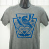 Lancaster tshirt, Lancaster Pennsylvania keystone shirt, Distelfink shirt