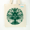 Maine tote bag, The Pine Tree State souvenir featuring Maine state symbols, Maine gift idea, Maine souvenir tote