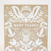 blank thank you card for bridal shower