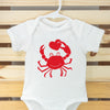 crab baby onesie, Maryland crab onesie, Baltimore baby shower gift