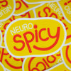 Neuro Spicy sticker, Funny Anxiety sticker, mental health sticker