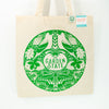 New Jersey tote bag, The Garden State souvenir featuring New Jersey state symbols