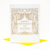 Owl birthday card, birthday card for owl lover, happy birthday to yooou owl card