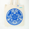 Pennsylvania tote bag, The Keystone State souvenir featuring Pennsylvania state symbols