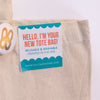 New York City tote bag, NYC food lover gift idea, New York City souvenir