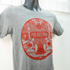 Philadelphia pride tshirt, philly folk art shirt, Ben Franklin Bridge shirt for adults, Philadelphia souvenir tee shirt